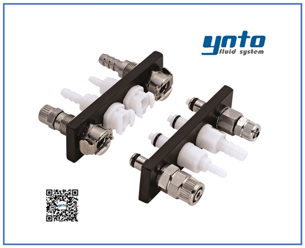 Multi–Mount 多管道面板系列接頭，CPC塑料快速接頭 Multi-Mount Series